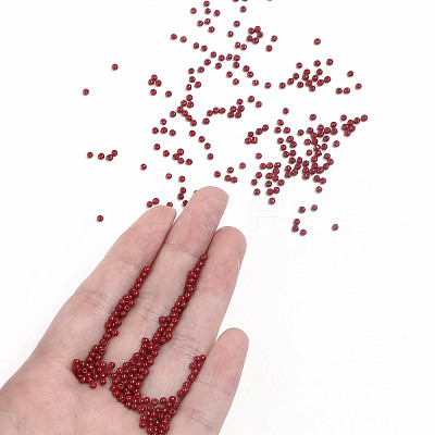 11/0 FGB Grade A Baking Paint Glass Seed Beads X-SEED-N001-A-1060-1