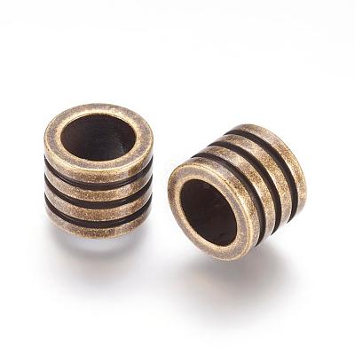 304 Stainless Steel Beads STAS-F123-04AB-1