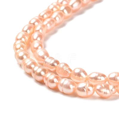 Natural Cultured Freshwater Pearl Beads Strands PEAR-E016-163-1