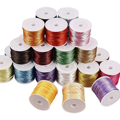 Nylon Satin Rattail Cord NWIR-PH0001-22-1