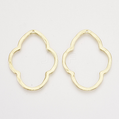Alloy Open Back Bezel Pendants X-PALLOY-S121-192-1