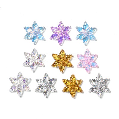 Transparent Resin Cabochons CRES-I044-05A-1