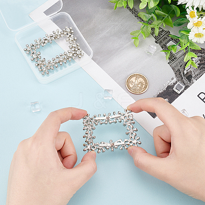 Alloy Crystal Rhinestone Shoe Decoration ALRI-FG0001-03A-1