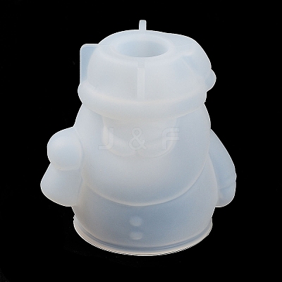 Christmas DIY Candle Holder Silicone Statue Molds DIY-F141-01D-1