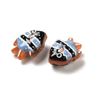 Handmade Lampwork Beads LAMP-G162-02B-1