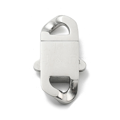 304 Stainless Steel Bayonet Clasps STAS-B082-01D-P-1