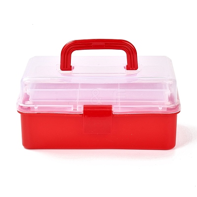 Rectangle Portable PP Plastic Storage Box CON-D007-01D-1