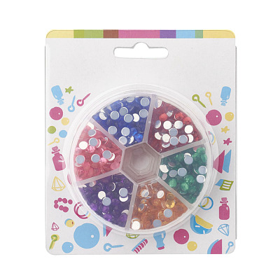Imitation Taiwan Acrylic Rhinestone Cabochons GACR-JP0001-5mm-02-1