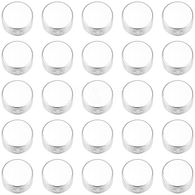 50Pcs Brass Beads KK-BBC0027-40P-1