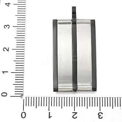 304 Stainless Steel Pendants STAS-G346-28EBP-1