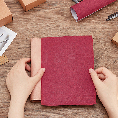 1Pc DIY Imitation Leather Cloth DIY-OC0010-65B-1