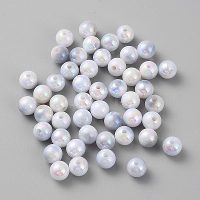 Opaque Acrylic Beads SACR-CJC0008-02K-1