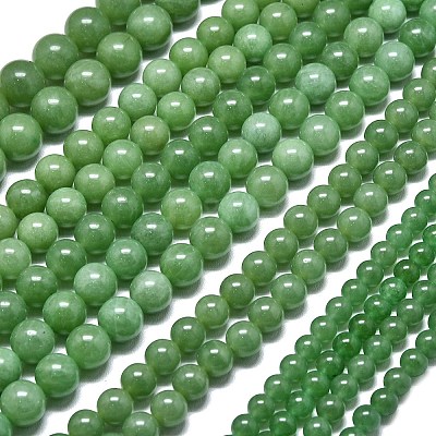 Natural Malaysia Jade Beads Strands G-L645-A01-8mm-27-1