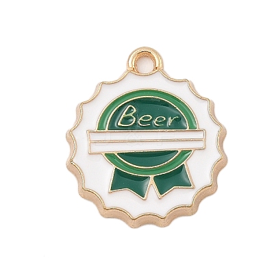 Alloy Enamel Pendants FIND-Z064-02B-1