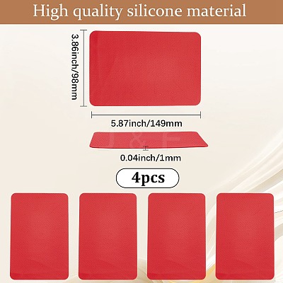 4Pcs Shoe Sole Repair AJEW-SP0002-47C-01-1