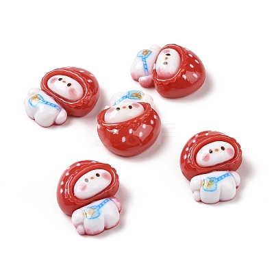 Opaque Resin Cabochons X-RESI-I037-06A-1