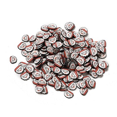 Christmas Theme Handmade Polymer Clay Cabochons CLAY-P002-02C-1