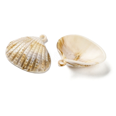 Ocean Theme Opaque Acrylic Pendants OACR-U004-03B-1