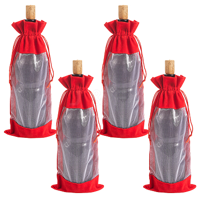 Velvet Wine Bottle Packing Pouches ABAG-WH20013-11D-1