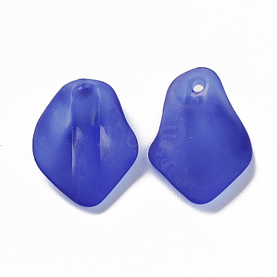 Transparent Frosted Acrylic Pendants MACR-S371-03A-751-1