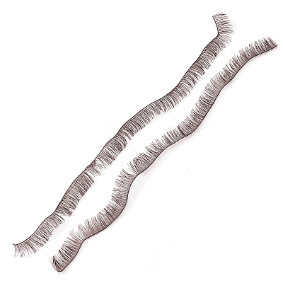 Plush Craft Doll Eyelashes Strips DOLL-PW0001-065A-02-1