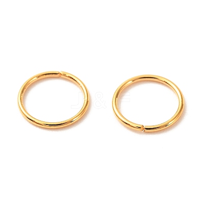 Brass Open Jump Rings X-KK-F824-108E-G-1