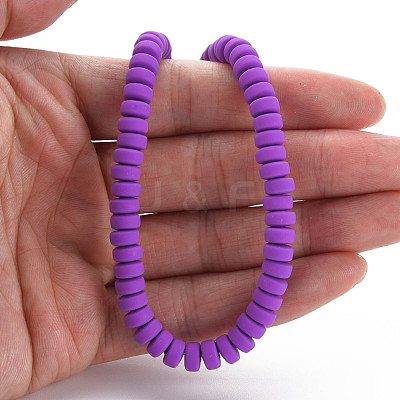 Handmade Polymer Clay Beads Strands CLAY-N008-55-1