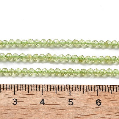 Natural Peridot Beads Strands G-B107-A06-01A-1