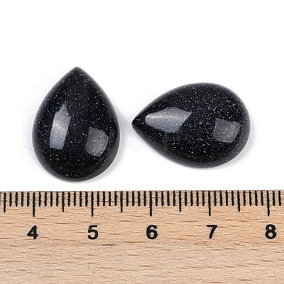 Synthetic Blue Goldstone Cabochons G-H094-01A-10-1
