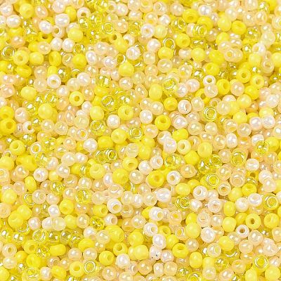 Opaque Colours Luster 12/0 Glass Seed Beads SEED-A030-09C-1