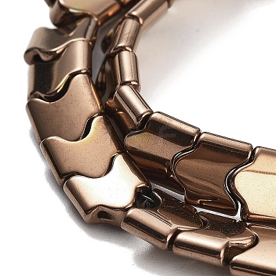 Synthetic Non-magnetic Hematite Beads Strands G-P545-I01-01D-1