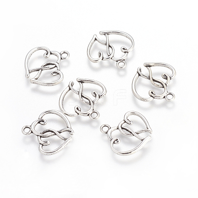 Tibetan Style Alloy Pendants TIBEP-21057-AS-NR-1