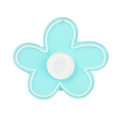 Acrylic Pendants OACR-Q100-14B-1