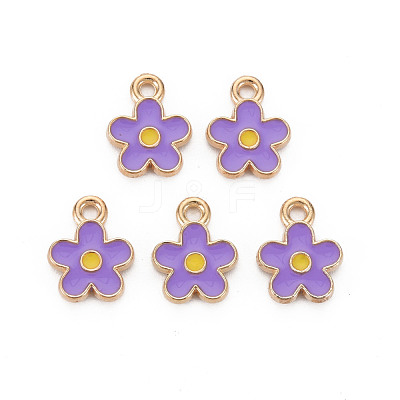 Alloy Enamel Charms ENAM-T016-14-RS-1