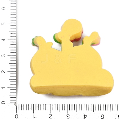 Opaque Resin Cabochons CRES-P037-01C-1