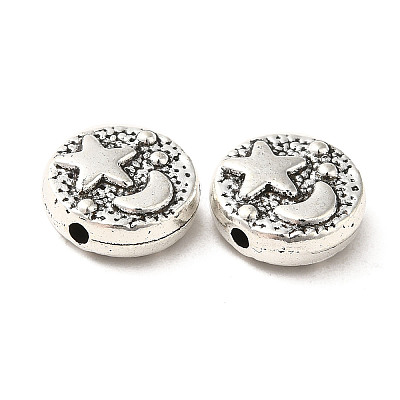 Tibetan Style Alloy Beads PALLOY-M217-18AS-1