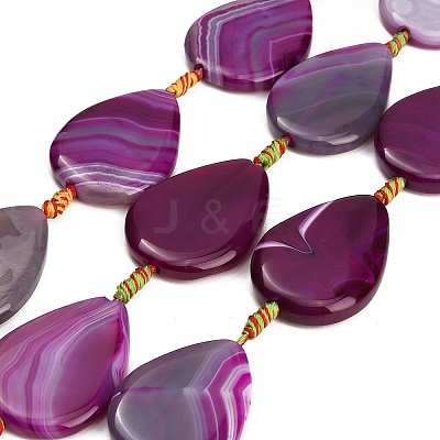Natural Banded Agate/Striped Agate Beads Strands GG-CBAE0EB-01A-06-1