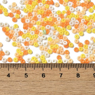 Baking Paint Glass Seed Beads SEED-P006-03A-22-1