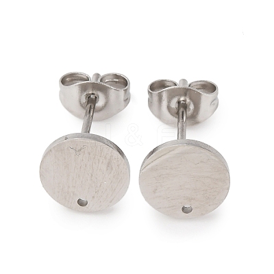 304 Stainless Steel Stud Earring Findings STAS-H436-21P-01-1