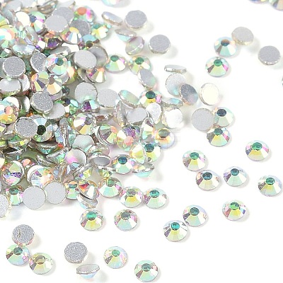 Glass Flat Back Rhinestone for Clothing X-RGLA-C002-SS8-101-1
