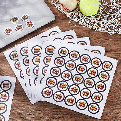 PVC Plastic Waterproof Stickers DIY-WH0386-18D-1