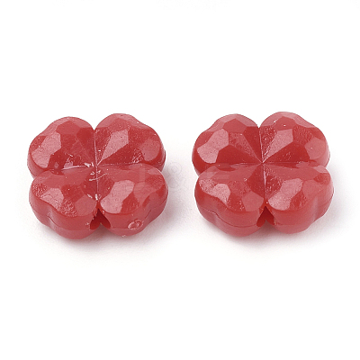 Opaque Acrylic Beads X-MACR-S296-14-1