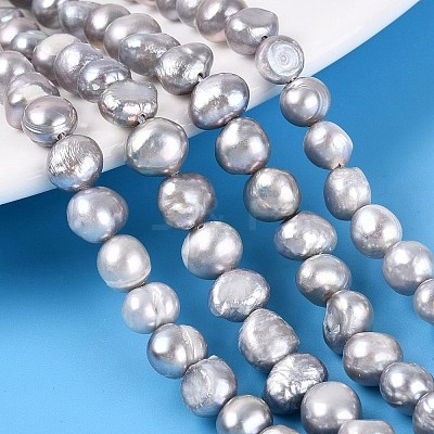 Natural Cultured Freshwater Pearl Beads Strands PEAR-N014-06C-01-1