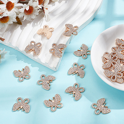 30Pcs Glass Rhinestone Cabochons FIND-MA0001-16A-1