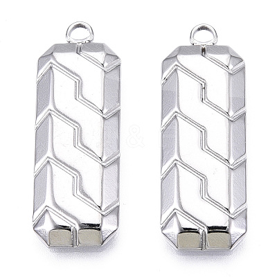 Non-Tarnish 304 Stainless Steel Pendants STAS-T063-213P-1