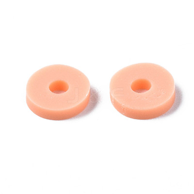 Handmade Polymer Clay Beads X-CLAY-R067-6.0mm-B13-1