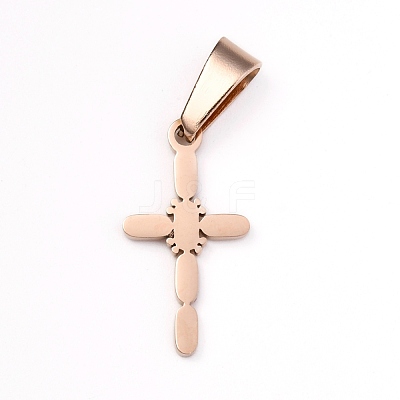 304 Stainless Steel Pendants STAS-Z018-02RG-1