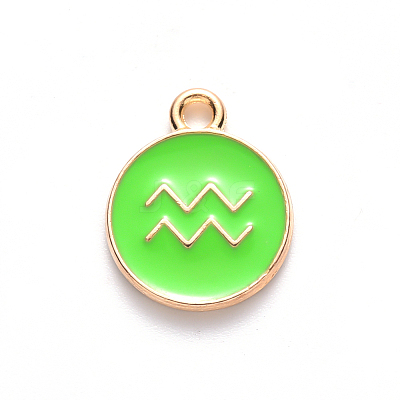 Alloy Enamel Pendants LS-X-ENAM-S124-01A-06J-1