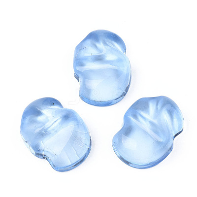 Transparent Acrylic Cabochons TACR-N006-65C-1