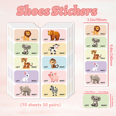 Waterproof Paper Sticker DIY-WH0641-004-1
